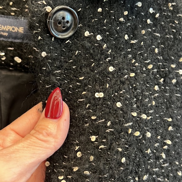 Piazza Sempione 🖤 long Wool coat Size 4 US 🖤 - Picture 10 of 10